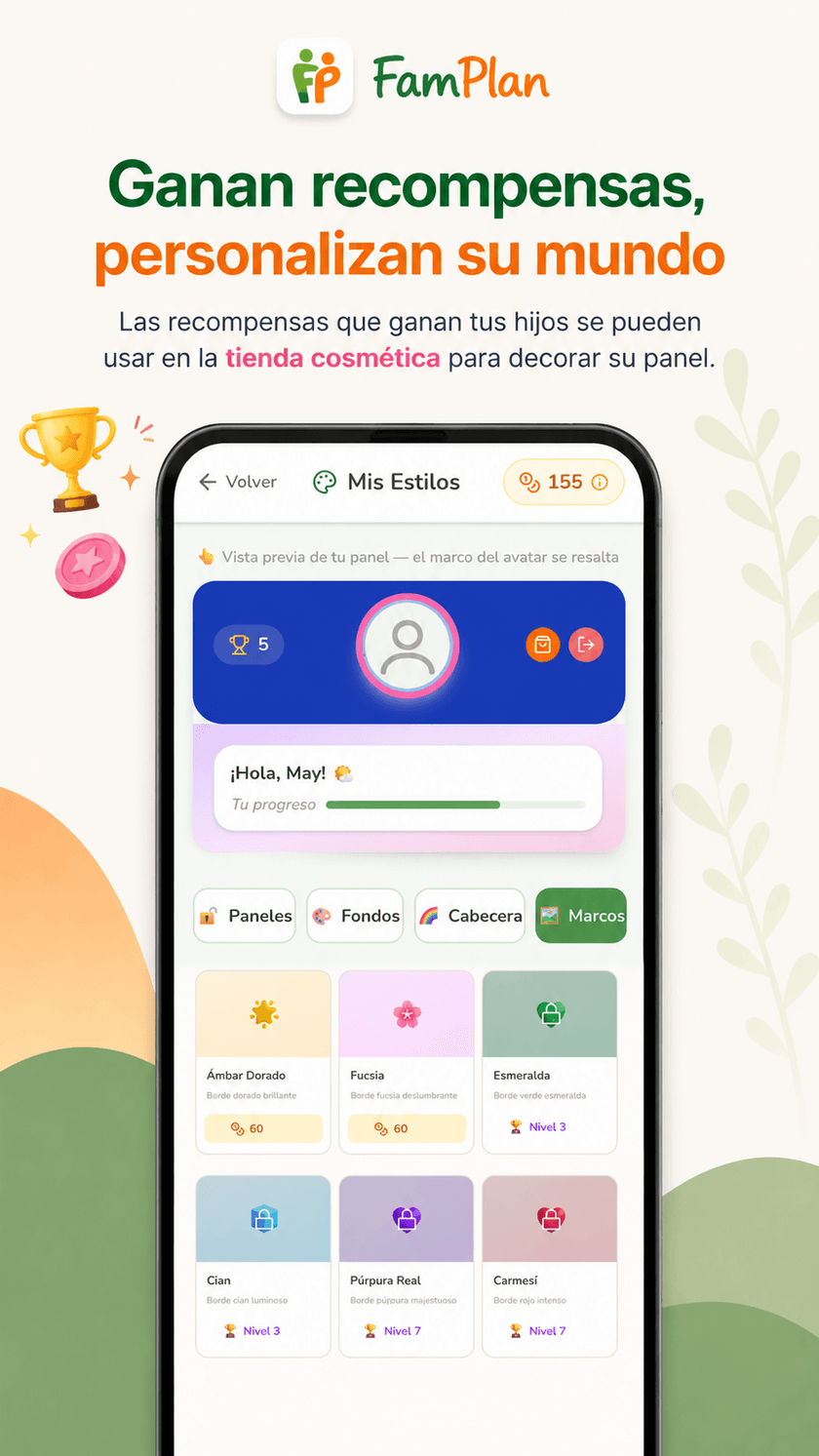 Tienda de personalización infantil de FamPlan