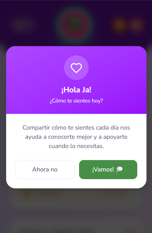 Registro de sentimientos